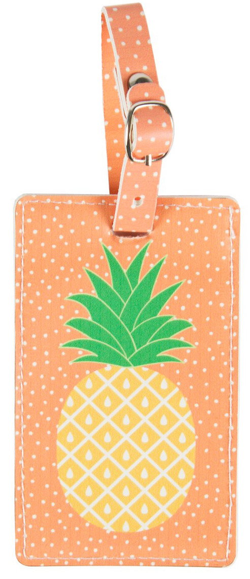 Bagagetag Ananas